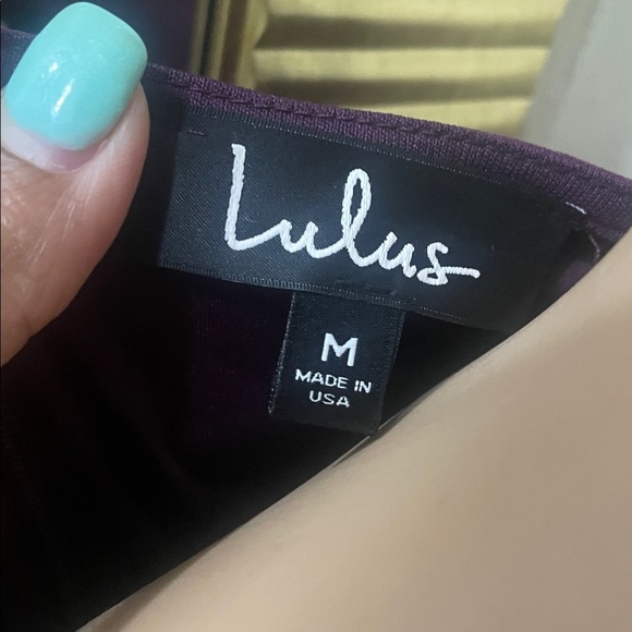 Lulu's Deep Purple Long Sleeve Dress - Picture 11 of 11